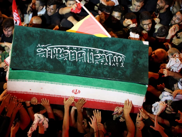 people carry the coffin of iran s late supreme leader ayatollah ali khamenei who was killed on february 28 in israeli and us airstrikes during his funeral procession in karbala iraq july 9 2026 photo reuters people carry the coffin of iran s late supreme leader ayatollah ali khamenei who was killed on february 28 in israeli and us airstrikes during his funeral procession in karbala iraq july 9 2026 photo reuters