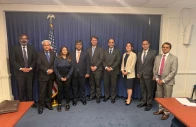 secretary commerce jawad paul who led the pakistan delegation characterised the talks as positive and appreciated the significant progress made during the negotiations photo tahir andrabi on x