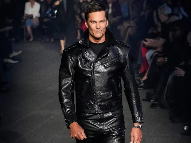 photo tom brady presents a creation from the gucci cruise 2027 collection reuters