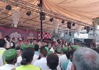 naat recitation under way ahead of the opening of the main milad procession in rawalpindi photo express naat recitation under way ahead of the opening of the main milad procession in rawalpindi photo express