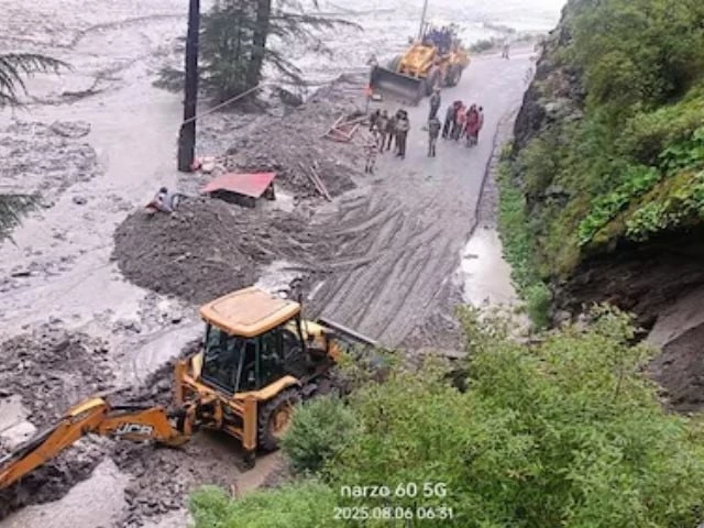 view of the damage amid heavy rains in this image taken in dharali uttarakhand india august 6 2025 photo reuters view of the damage amid heavy rains in this image taken in dharali uttarakhand india august 6 2025 photo reuters