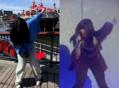 demi lovato recreates iconic camp rock performance at disneyland