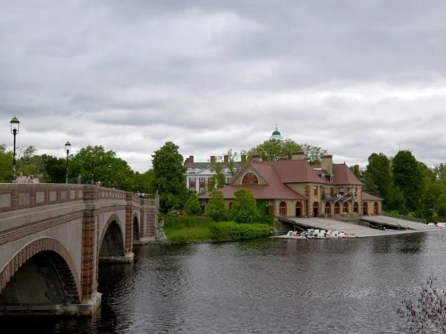a view of the weld boat house on the campus of harvard university in cambridge massachusetts u s may 23 2025 source reuters