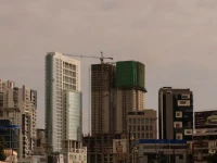 view of business offices and under construction residential apartments in karachi pakistan september 23 2025 photo reuters