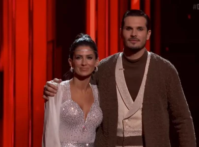 hilaria baldwin reacts to emotional elimination from dancing with the stars during disney night