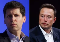 a combination image shows sam altman ceo of openai during the asia pacific economic cooperation apec ceo summit in san francisco california u s on november 16 2023 and elon musk chief executive officer of spacex and tesla and owner of x formerly known as twitter during viva technology conference dedicated to innovation and startups at the porte de versailles exhibition centre in paris france june 16 2023 photo reuters