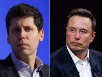 a combination image shows sam altman ceo of openai during the asia pacific economic cooperation apec ceo summit in san francisco california u s on november 16 2023 and elon musk chief executive officer of spacex and tesla and owner of x formerly known as twitter during viva technology conference dedicated to innovation and startups at the porte de versailles exhibition centre in paris france june 16 2023 photo reuters