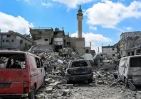 destruction in lebanon from israeli bombing campaigns photo anadolu agency