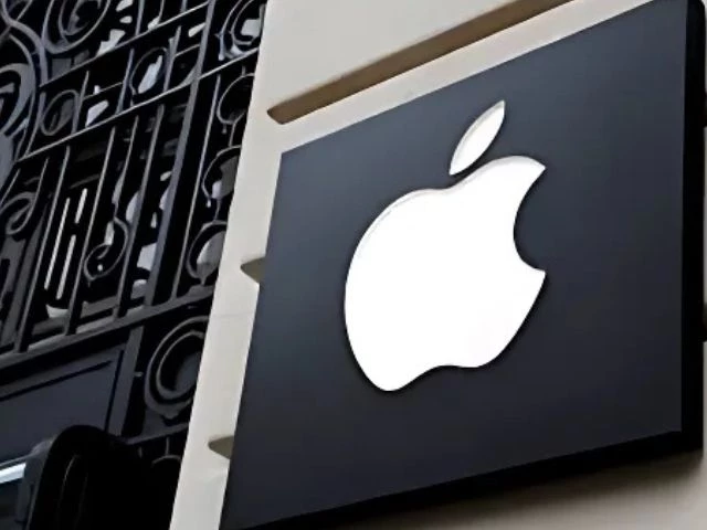 view of an apple logo at an apple store in paris france april 23 2025 photo reuters view of an apple logo at an apple store in paris france april 23 2025 photo reuters