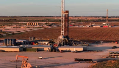 a drone view of drilling rigs in midland texas u s june 11 2025 photo reuters