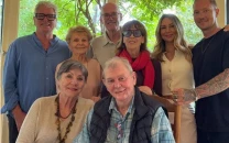 john farnham makes rare public appearance following cancer treatment