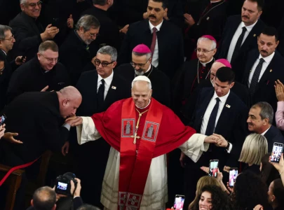 a year into papacy leo finds his clarion voice