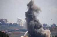 smoke billows from southern lebanon following israeli strikes as seen from nabatieh lebanon june 2 2026 photo reuters