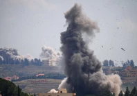 smoke billows from southern lebanon following israeli strikes as seen from nabatieh lebanon june 2 2026 photo reuters