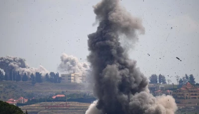 smoke billows from southern lebanon following israeli strikes as seen from nabatieh lebanon june 2 2026 photo reuters