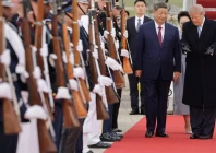 us president donald trump shows the way to chinese president xi jinping as he arrives ahead of a state visit at joint base andrews maryland us september 23 2026 photo reuters