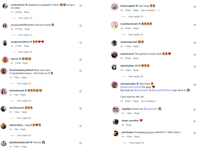 Screengrab from Azaan Sami Khan Instagram