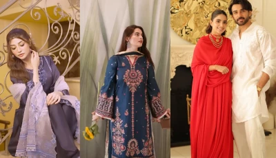 screengrab of zoya nasir l minal khan m saboor aly and ali ansari r instagram