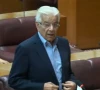 defence minister khawaja asif addressing the national assembly screengrab