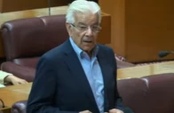 defence minister khawaja asif addressing the national assembly screengrab