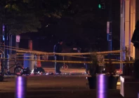 law enforcement agents examine the evidence inside a cordoned off area on the street after a shooting incident near the white house in washington dc us may 23 2026 photo reuters law enforcement agents examine the evidence inside a cordoned off area on the street after a shooting incident near the white house in washington dc us may 23 2026 photo reuters