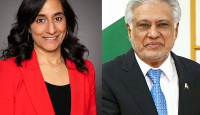 canadian foreign minister anita anand l foreign minister ishaq dar r
