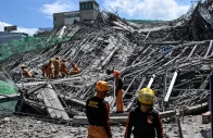 rescue workers search for survivors among debris as a nine story building under construction collapsed in balibago angeles city pampanga philippines may 24 2026 photo reuters rescue workers search for survivors among debris as a nine story building under construction collapsed in balibago angeles city pampanga philippines may 24 2026 photo reuters