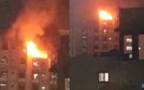 blast in karachi flat kills teen leaves two critically burned