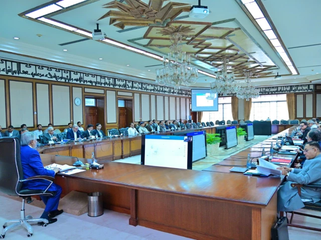 deputy prime minister and foreign minister ishaq dar on friday chairs a meeting of the national economic council ecnec photo x ishaq dar deputy prime minister and foreign minister ishaq dar on friday chairs a meeting of the national economic council ecnec photo x ishaq dar