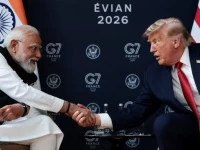 us president donald trump shakes hands with indian prime minister narendra modi as they attend a bilateral meeting during the g7 summit in evian les bains france june 17 2026 photo reuters us president donald trump shakes hands with indian prime minister narendra modi as they attend a bilateral meeting during the g7 summit in evian les bains france june 17 2026 photo reuters