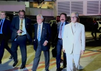 deputy prime minister and foreign minister ishaq dar arrives in new york to attend a high level united nations security council unsc open debate convened under china s presidency of the council photo mofa