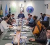 interior minister mohsin naqvi chairs a high level meeting on passport and immigration held at the headquarters in islamabad screengrab