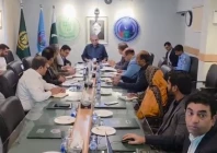 interior minister mohsin naqvi chairs a high level meeting on passport and immigration held at the headquarters in islamabad screengrab