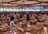 mdcat 2026 candidates sit at their designated seats during the examination at a centre in karachi photo express
