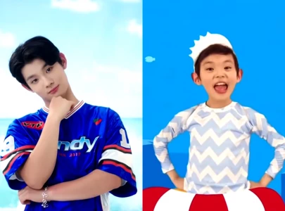 baby shark boy returns to stage as a k pop singer