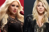 photo shakira and christina aguilera the news