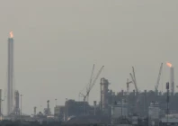qatarenergy s liquefied natural gas lng production facilities amid the u s  israeli conflict with iran in ras laffan industrial city qatar march 2 2026 photo reuters