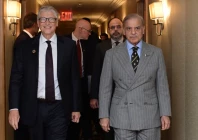 prime minister shehbaz sharif meets gates foundation chairman bill gates in new york photo pmo