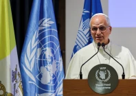 pope leo speaks during his visit to the rome headquarters of the united nations world food programme where he addresses participants at the agency s annual executive board session in rome italy june 22 2026 photo reuters