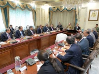 prime minister shehbaz sharif holds a consultative meeting with leading industrialists and business figures to seek input on the upcoming budget photo pmo