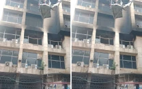 fire breaks out in lahore development authority s offices fire breaks out in lahore development authority s offices
