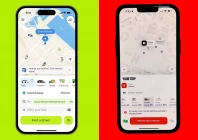 screenshots of indrive and yango interfaces