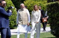 photo italy s prime minister giorgia meloni and indian prime minister narendra modi arrive to plant a mulberry tree reuters photo italy s prime minister giorgia meloni and indian prime minister narendra modi arrive to plant a mulberry tree reuters