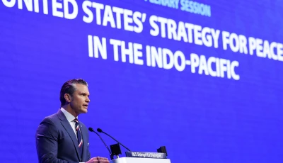 us secretary of defense pete hegseth speaks at the iiss shangri la dialogue security summit in singapore may 30 2026 photo reuters us secretary of defense pete hegseth speaks at the iiss shangri la dialogue security summit in singapore may 30 2026 photo reuters