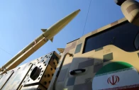an iranian missile launcher photo anadolu agency