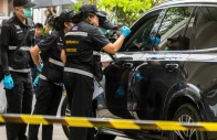 forensic police officers inspect the site of a shooting after former lawmaker chalong riewrang allegedly shot thongchai yenprasert president of the nonthaburi provincial administrative organisation in nonthaburi province on the outskirts of bangkok thailand august 10 2026 photo reuters forensic police officers inspect the site of a shooting after former lawmaker chalong riewrang allegedly shot thongchai yenprasert president of the nonthaburi provincial administrative organisation in nonthaburi province on the outskirts of bangkok thailand august 10 2026 photo reuters