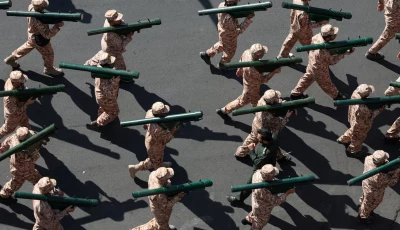 members of iran s basij forces a branch of the irgc attend a military march in tehran iran september 18 2026 photo reuters
