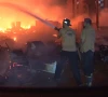 a fire that broke out at a furniture market near kamran chowrangi in karachi s gulistan e jauhar area was brought under control after a firefighting operation destroying around 35 shops and 10 to 12 shanties along with the goods stored inside them no casualties were reported photo express