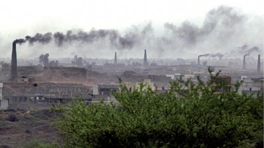 pollution on the rise in capital