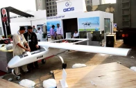 uqab a pakistani drone in ideas exhibition photo express tribune